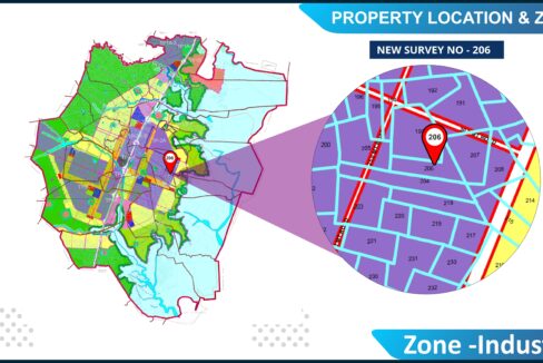 20290 Sq. Yard INDUSTRIAL Land in BHANGADH at TP 4B2