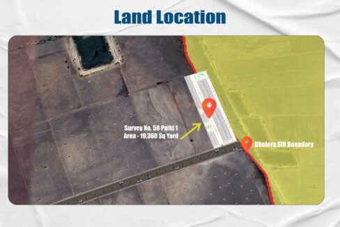 19,360 Yard Best RESIDENTIAL Land for Sale in DHOLERA