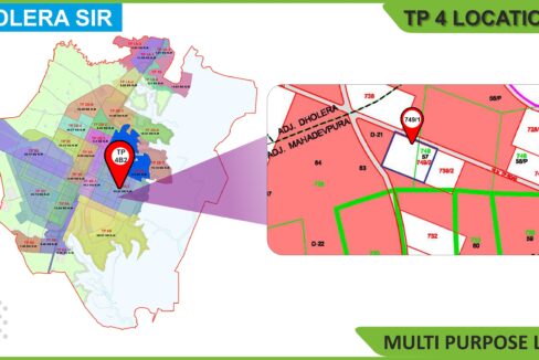 Land Parcel for Sale, 20,018 Yard in Dholera TP-4
