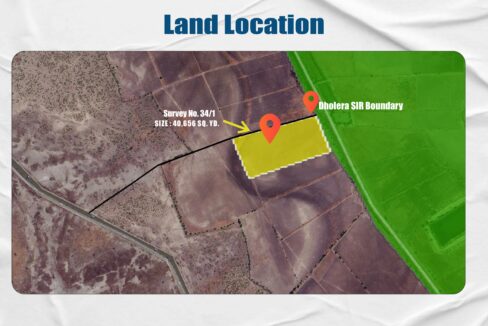 40,656 Yard Awesome RESIDENTIAL Land in Dholera for Sale